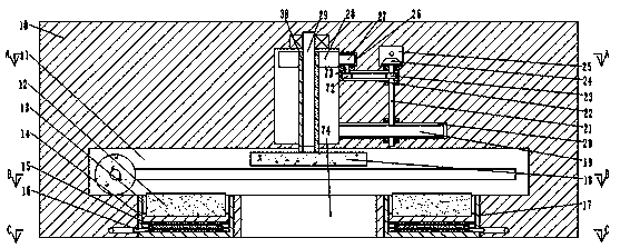 Polishing machine device capable of achieving automatic and uniform waxing