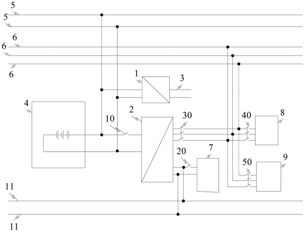 Maglev train power system