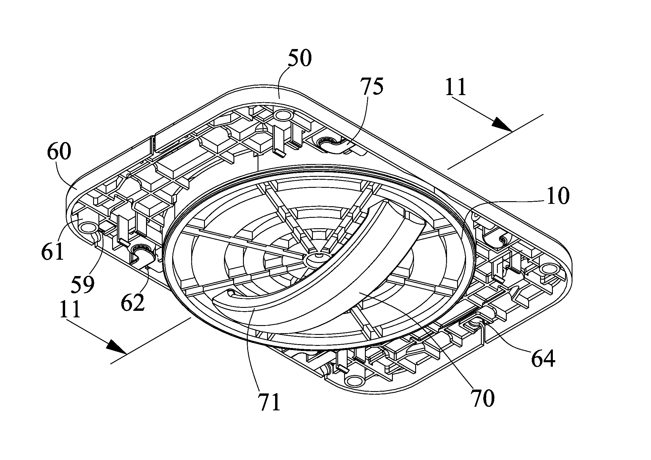 Twisting exerciser device