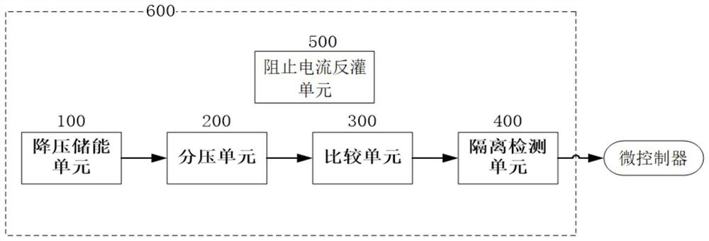 A power-down detection delay circuit for engine control system