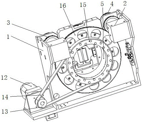 A pneumatic chuck