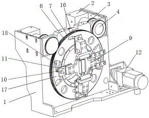 A pneumatic chuck