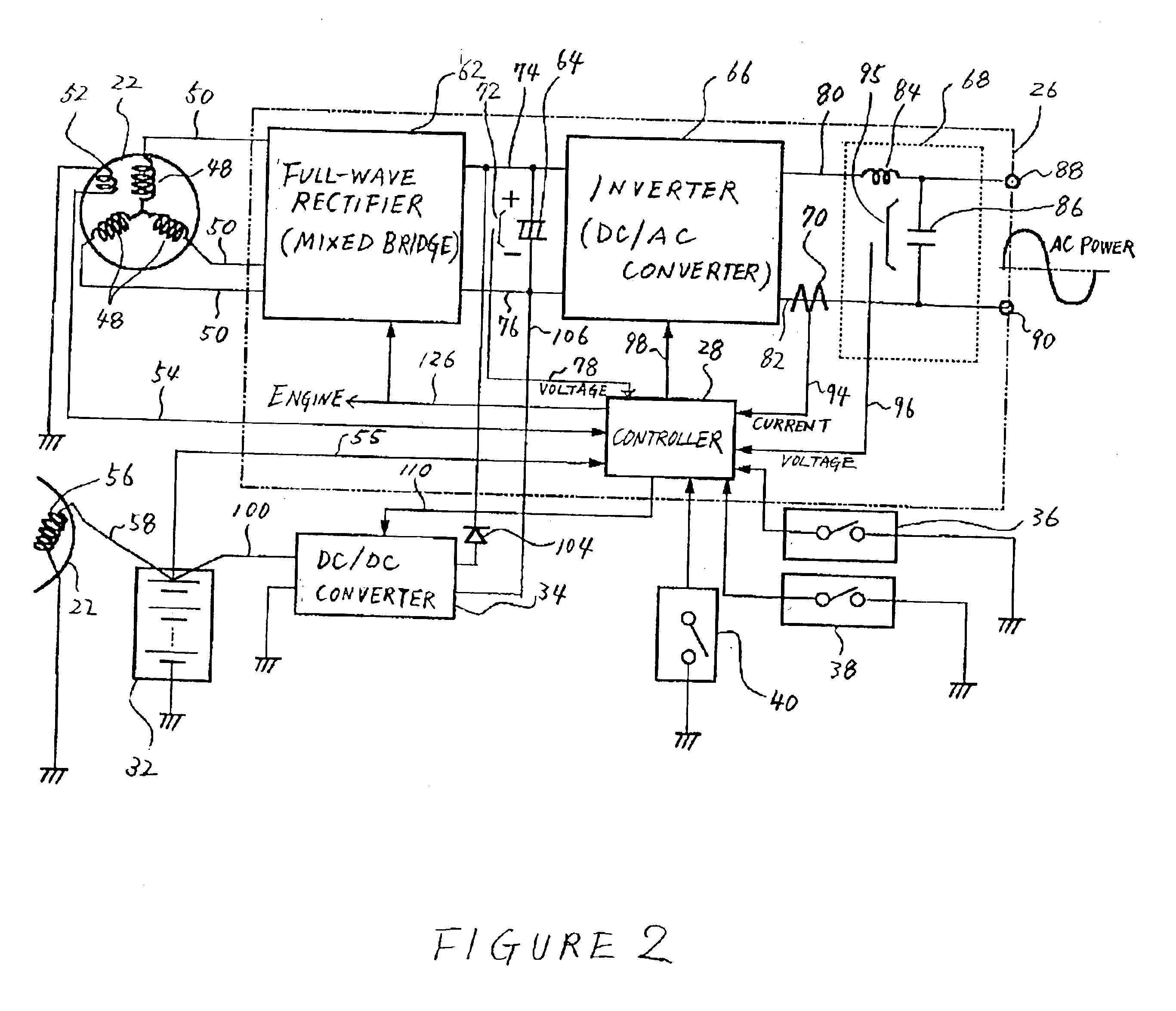 Decompression device for power generator engine