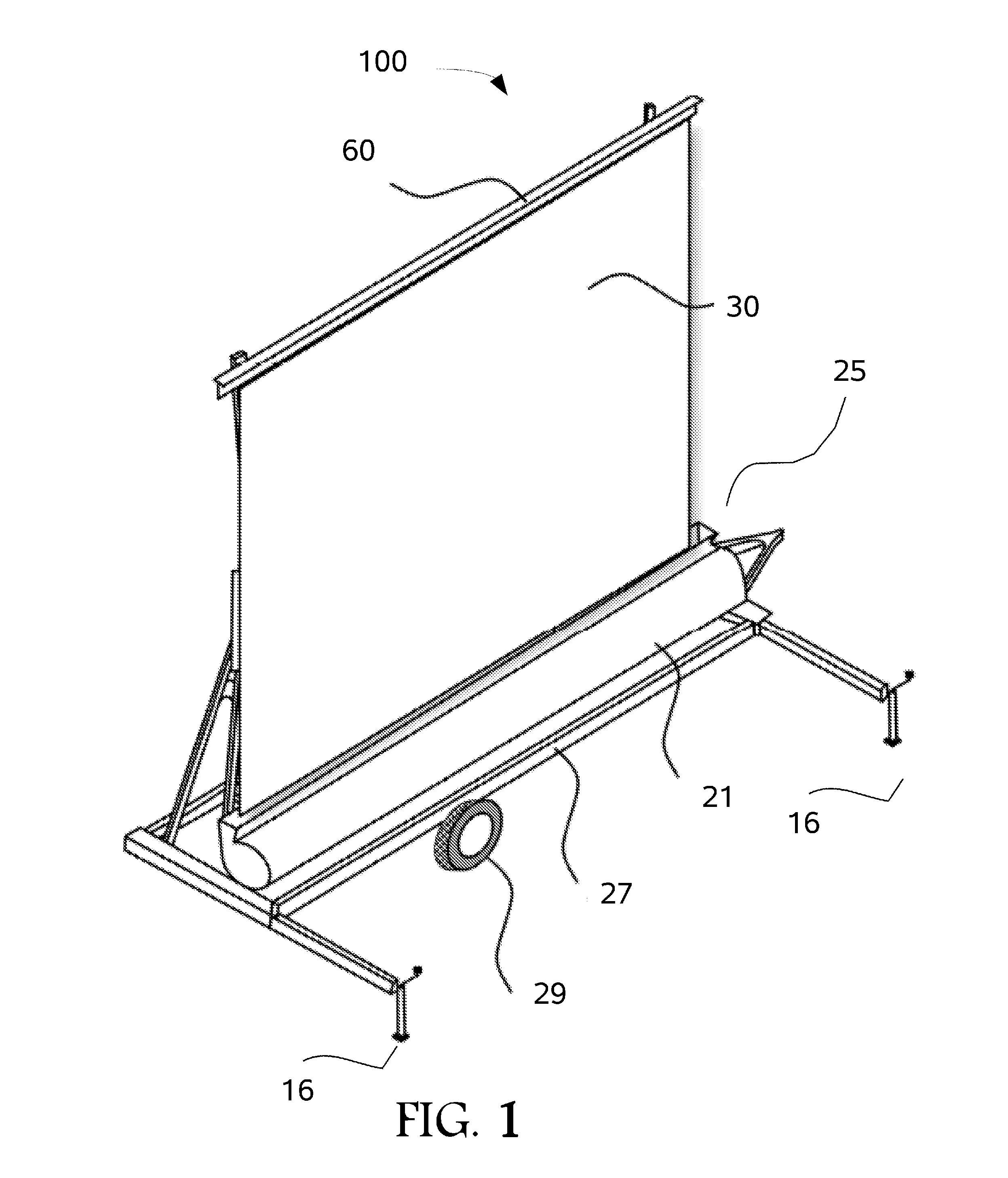 Large screen portable LED display