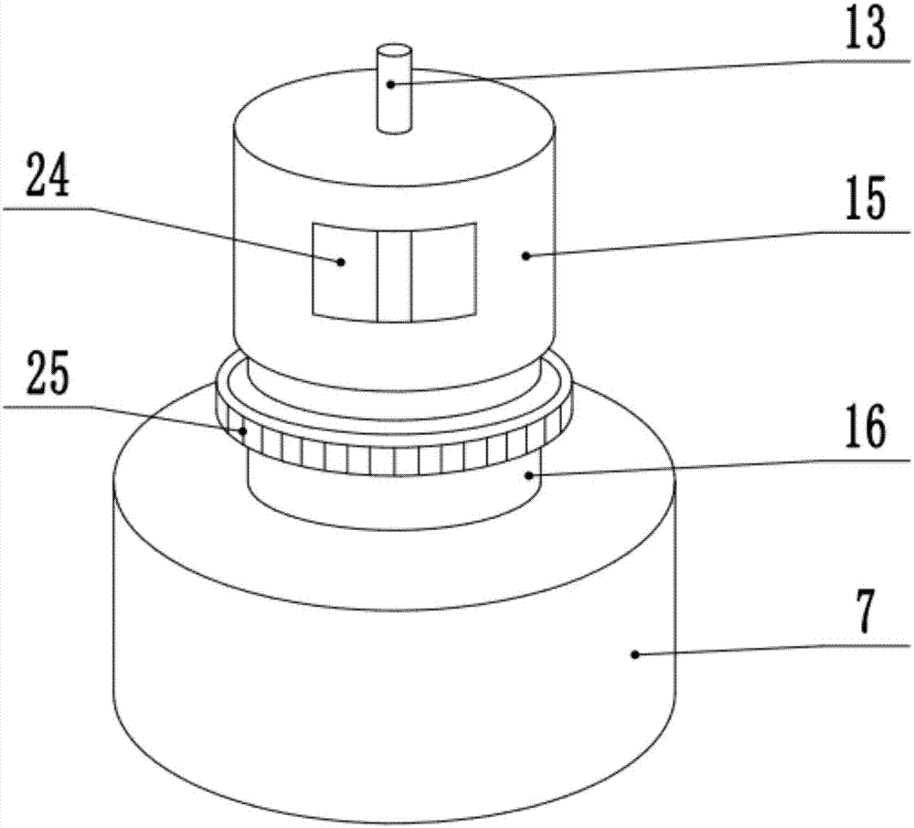 Blocky coarse sand screening device used in construction sites