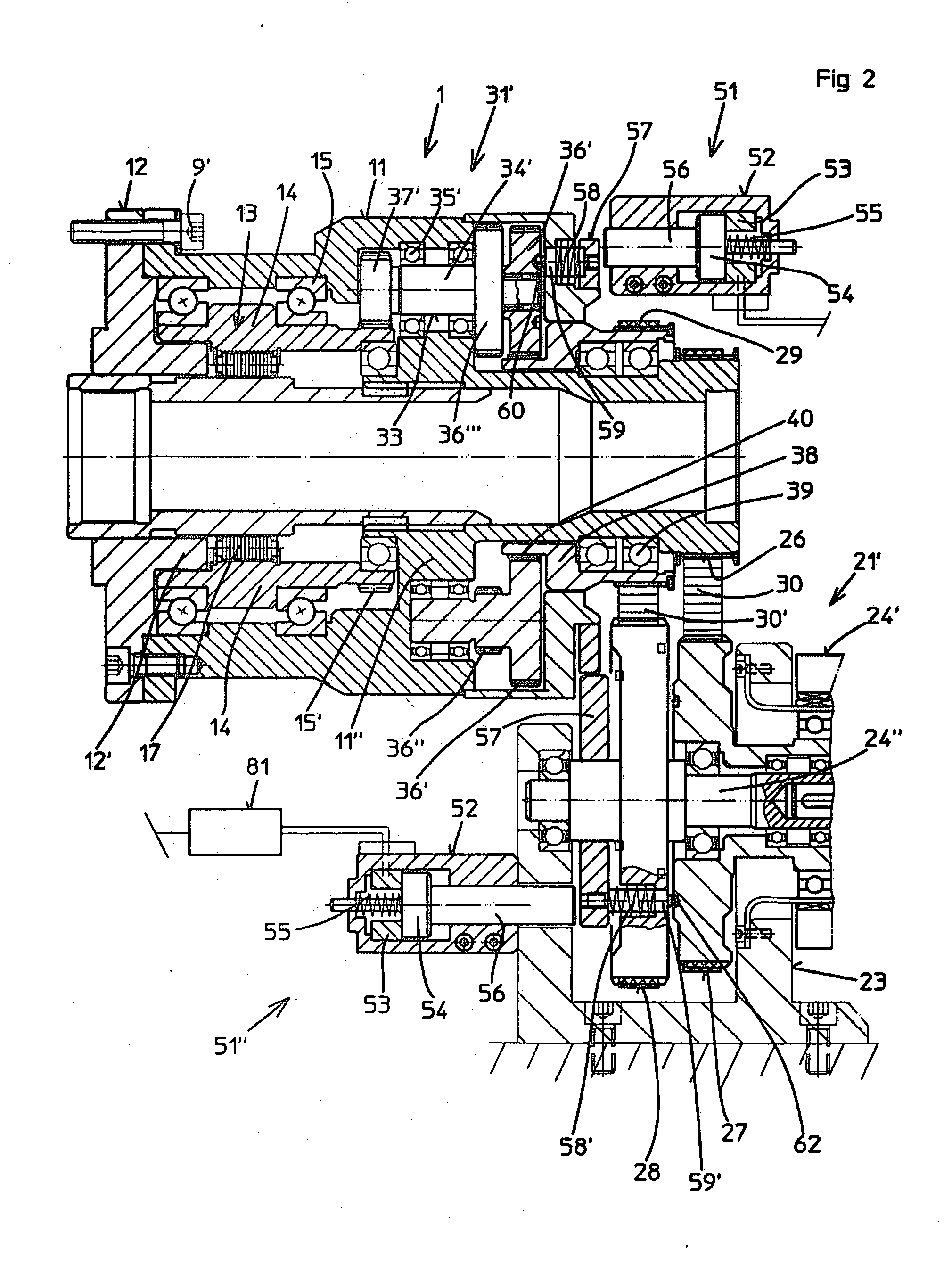 Clamping unit