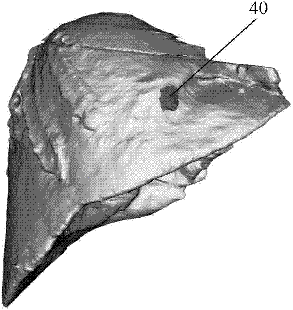 Fitting optimization method of triangular mesh data and system for achieving fitting optimization method