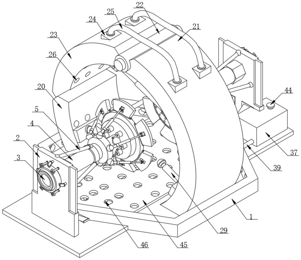 Precise control type mechanical casting equipment with rapid material taking and demolding functions