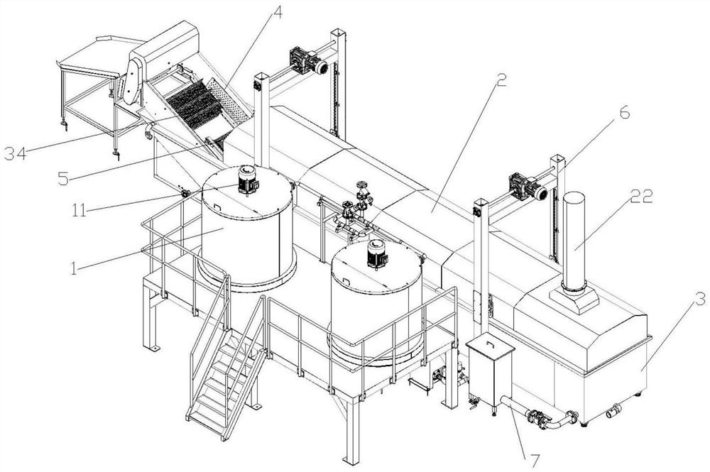 Automatic processing equipment for sauce marinated food