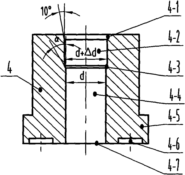 Heat backward extrusion molding process of large-sized cup-shaped piece