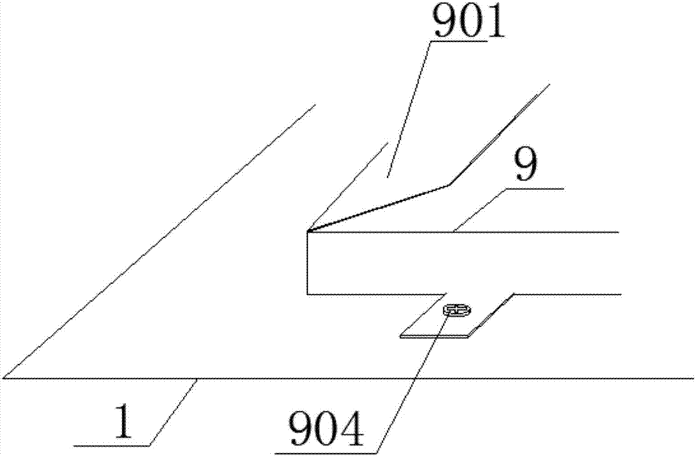 Wire harness test device