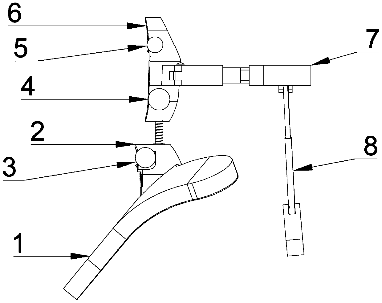 Cervical spondylosis traction cervical collar capable of realizing personalized adjustment