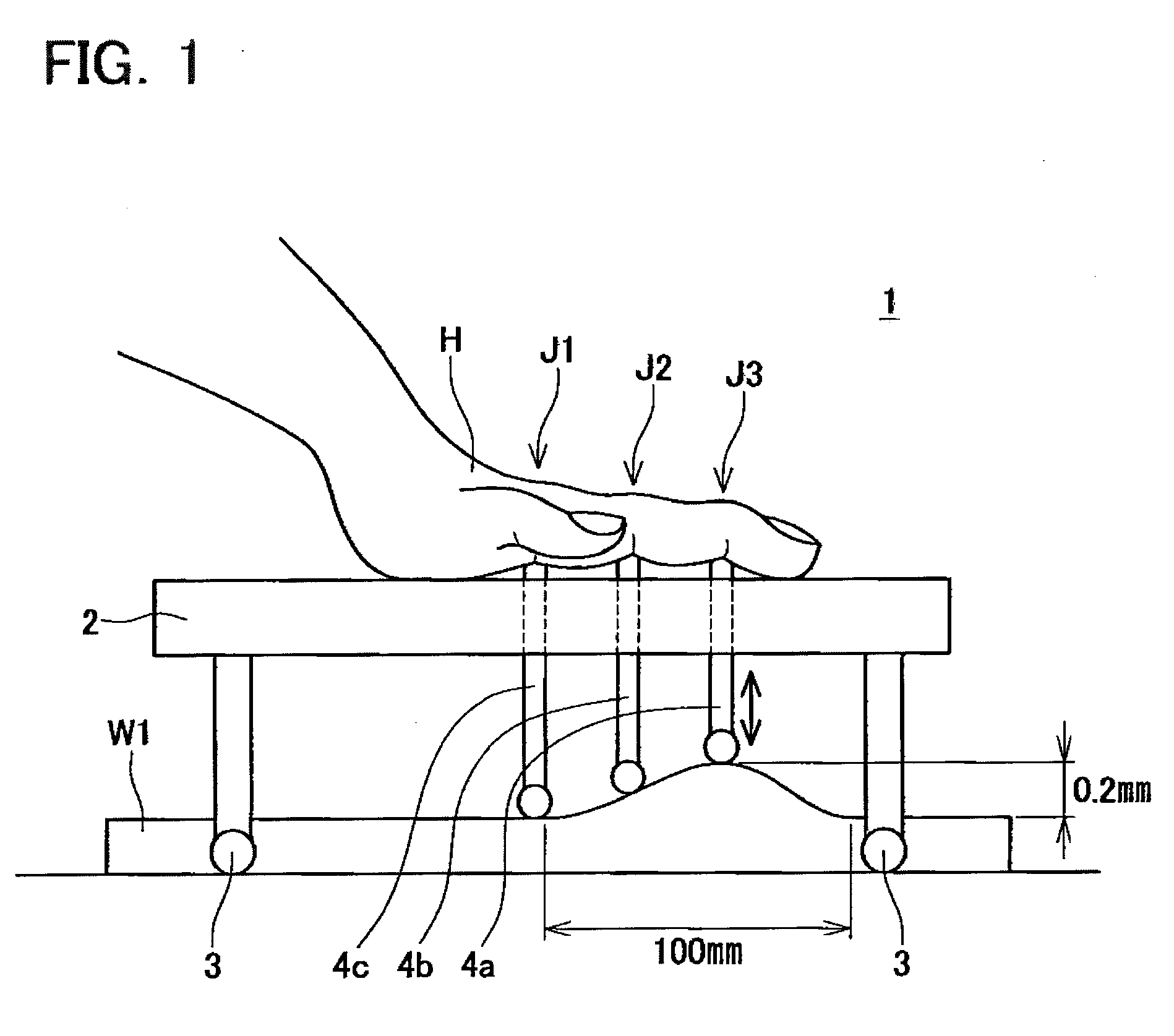 Tactile display and cad system