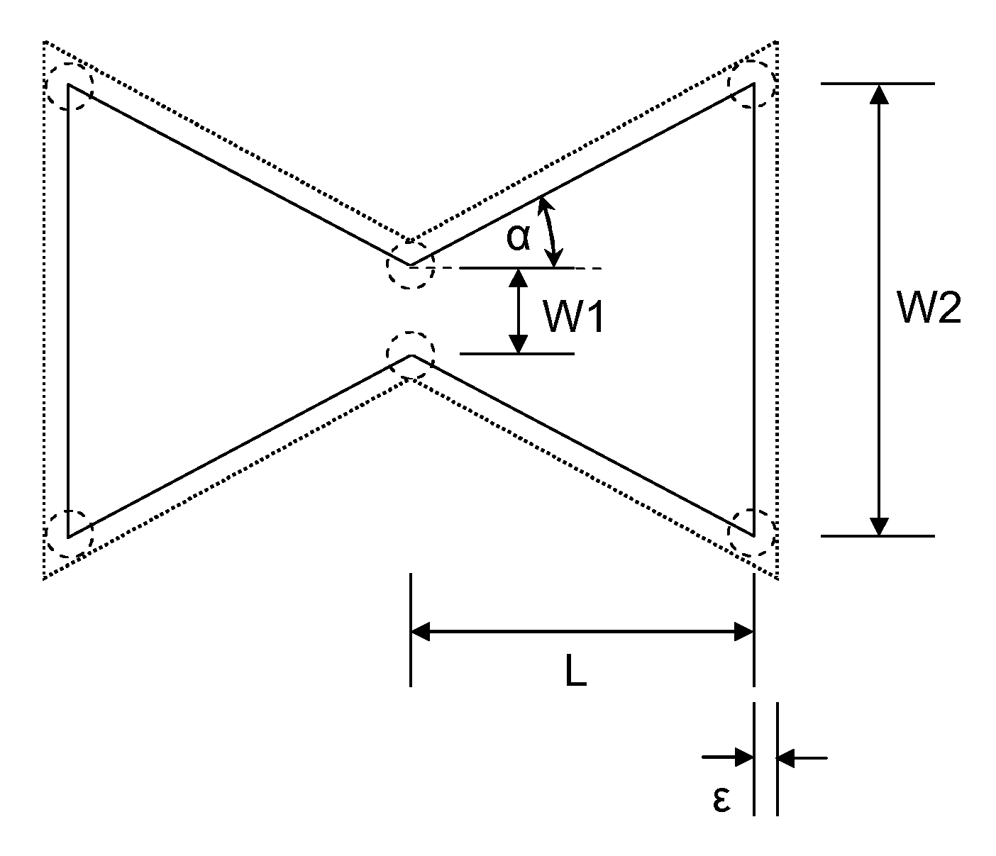 Micro-electromechanical resonator geometry