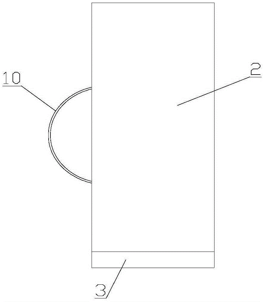 Lifting seat sleeve structure of automobile co-driver seat