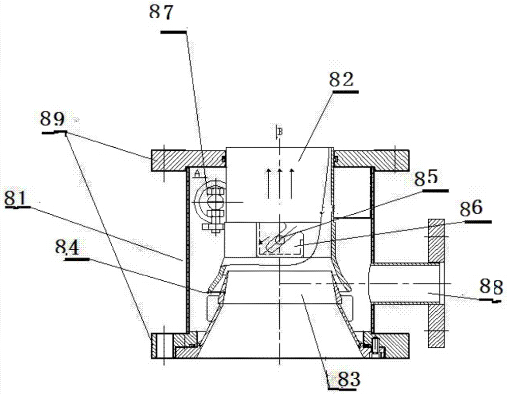 Improved cloth dyeing machine structure