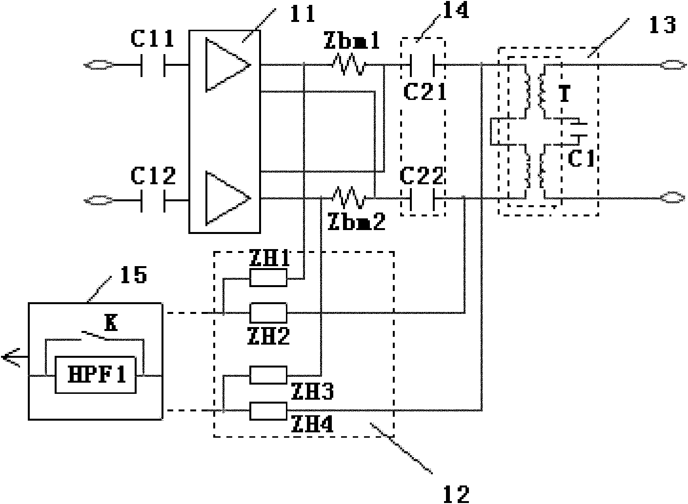 Circuit and equipment of digital subscriber line