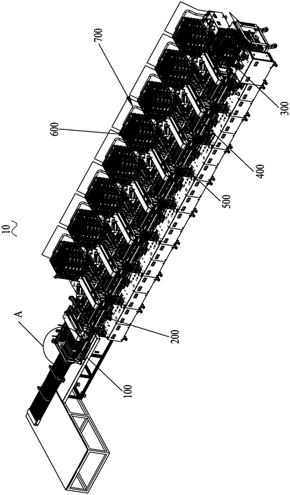 Workbin conveying mechanism and battery sorting collector