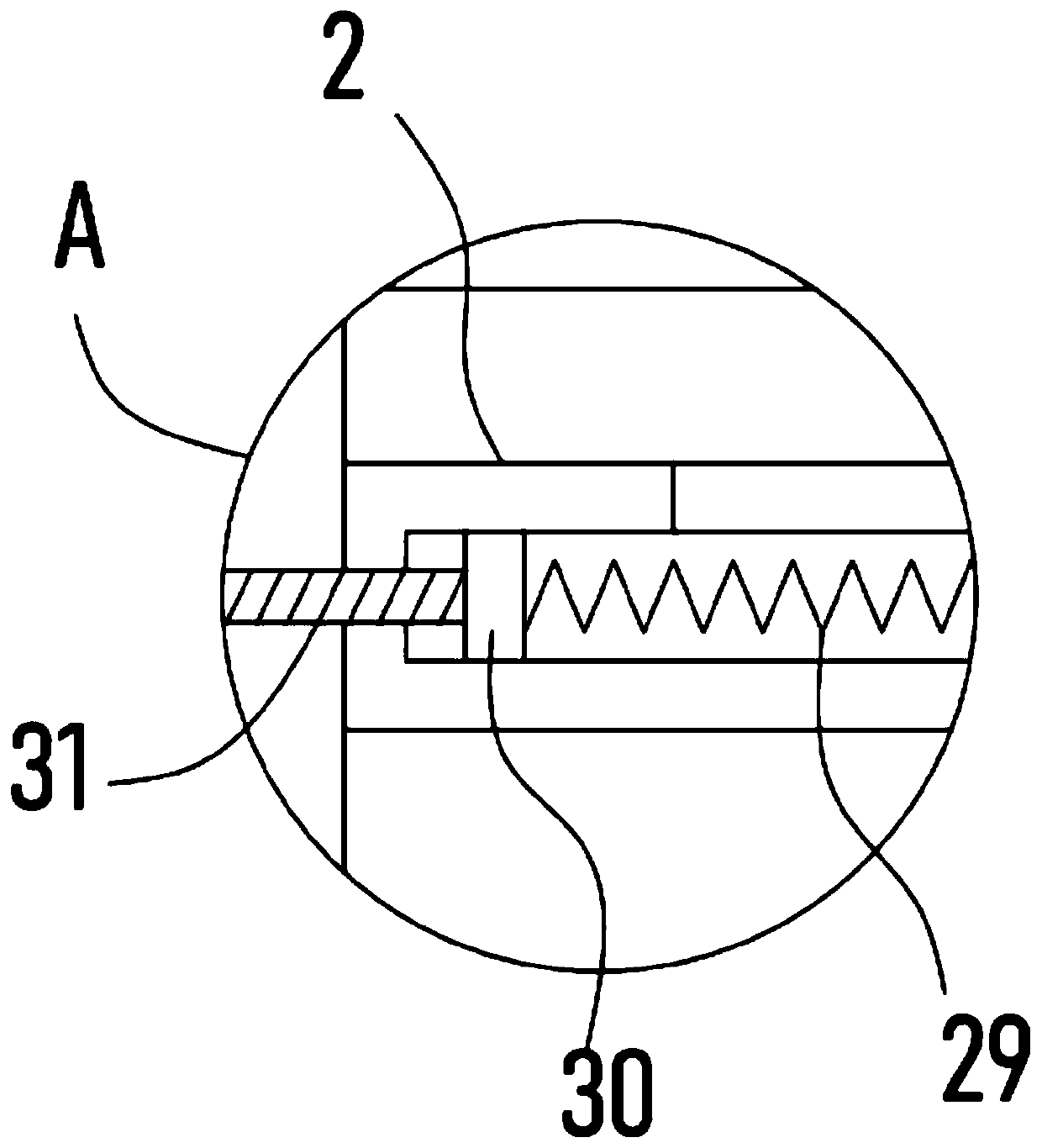 Auxiliary device for orthopedic rehabilitation exercise