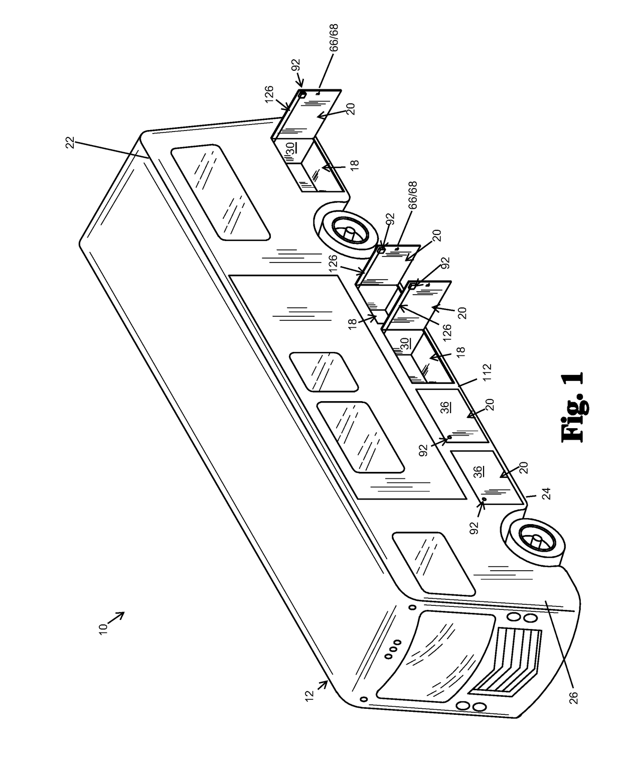 Recreational or utility vehicle door opening system