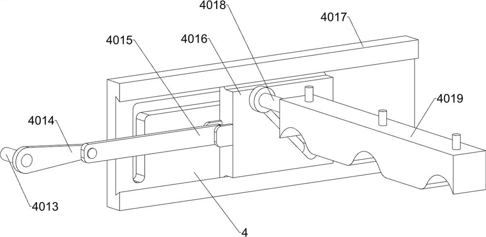 Waterproof strip laminating device for wavy asphalt shingle