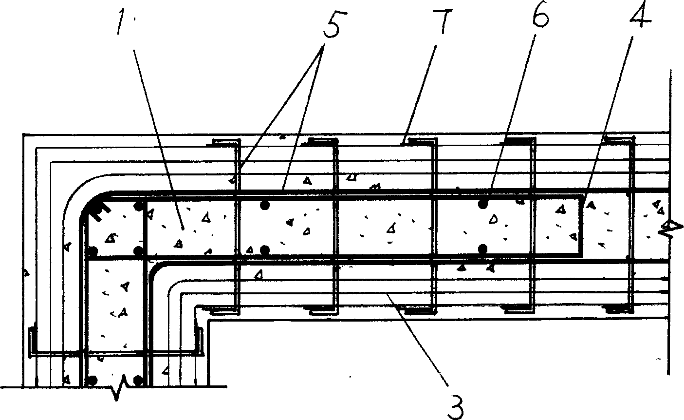 Composite heat insulation concrete shear wall structure system and its construction method