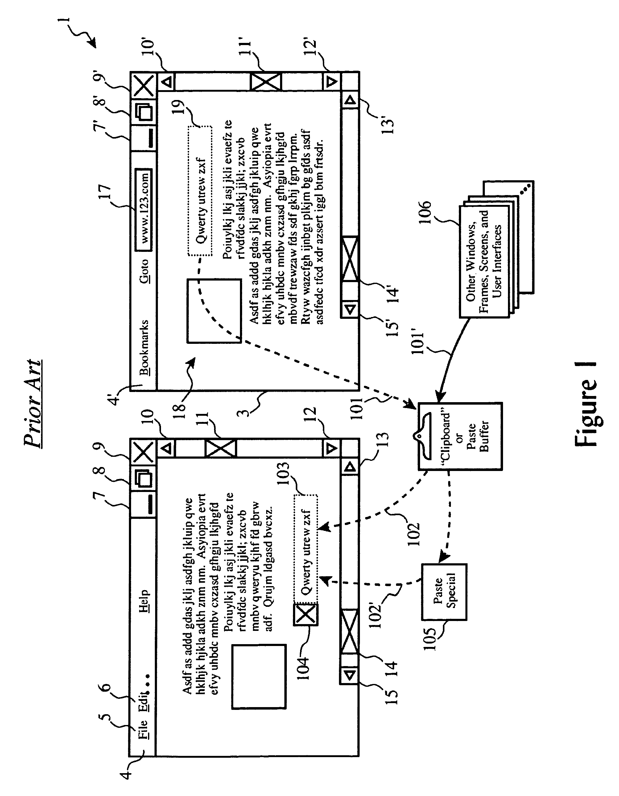 Automatic natural language translation of embedded text regions in images during information transfer