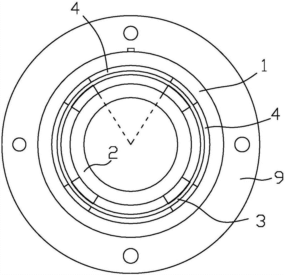 Hub module of mining equipment