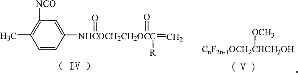 Fluorine-containing acrylate monomer and preparation method and application thereof