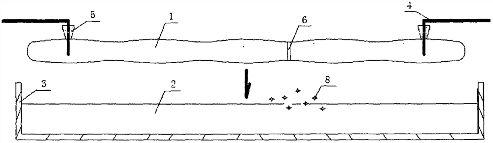 A method for making integral vacuum glass and an integral vacuum glass