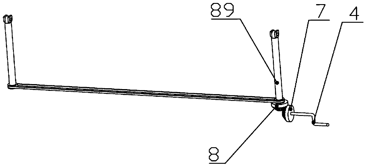 Auxiliary dressing change device for thoracic surgical nursing