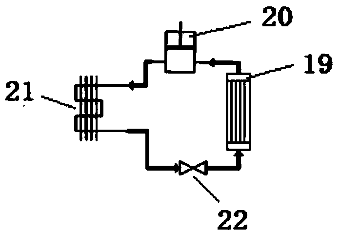 Double cooling system of X-ray machine