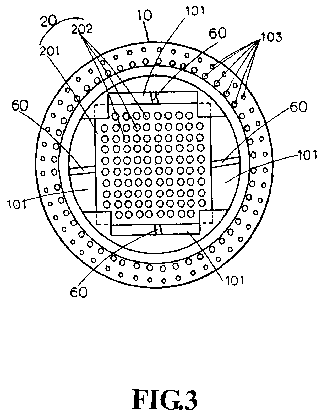 Heat radiating device for lamp