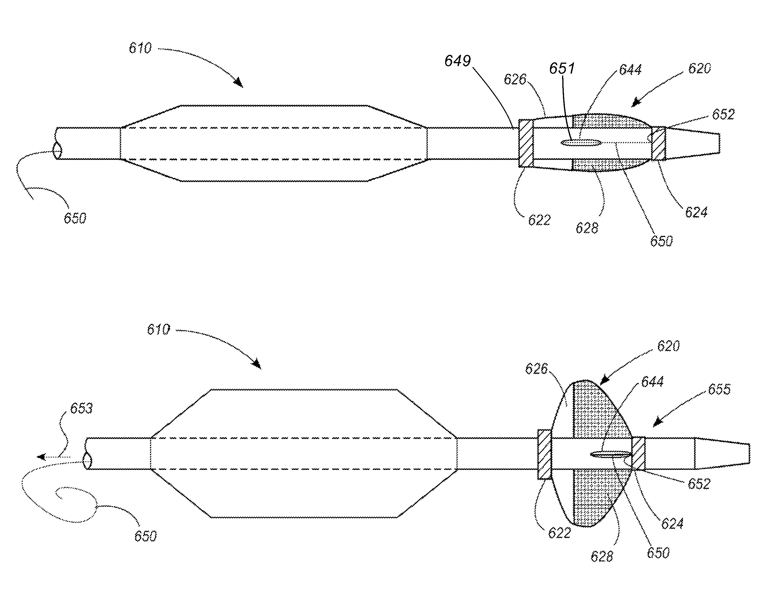 Percutaneous transluminal angioplasty device with integral embolic filter