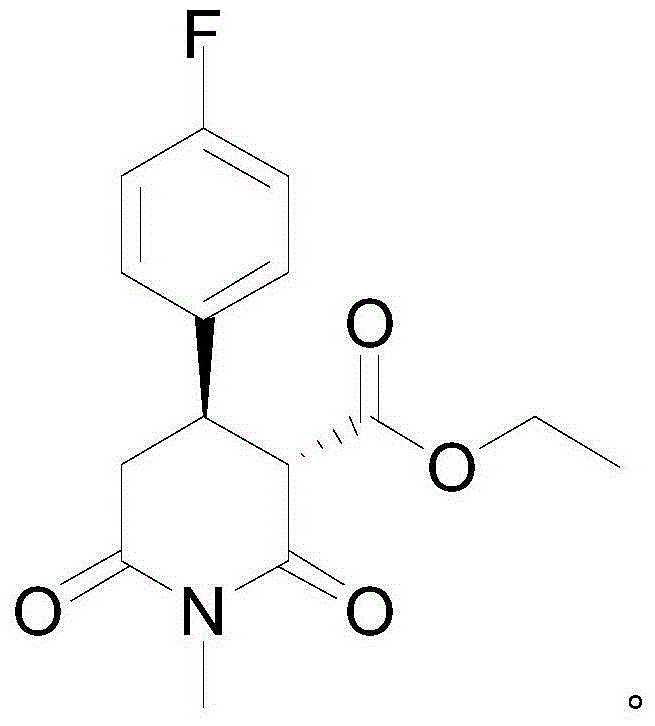 Method for synthesizing paroxetine chiral intermediate