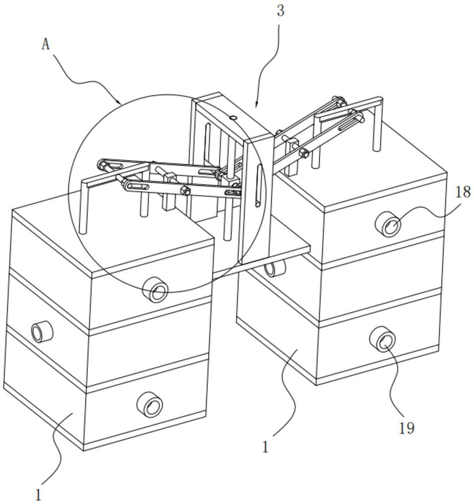 Synchronous reversing valve for oxygen-enriched heating furnace