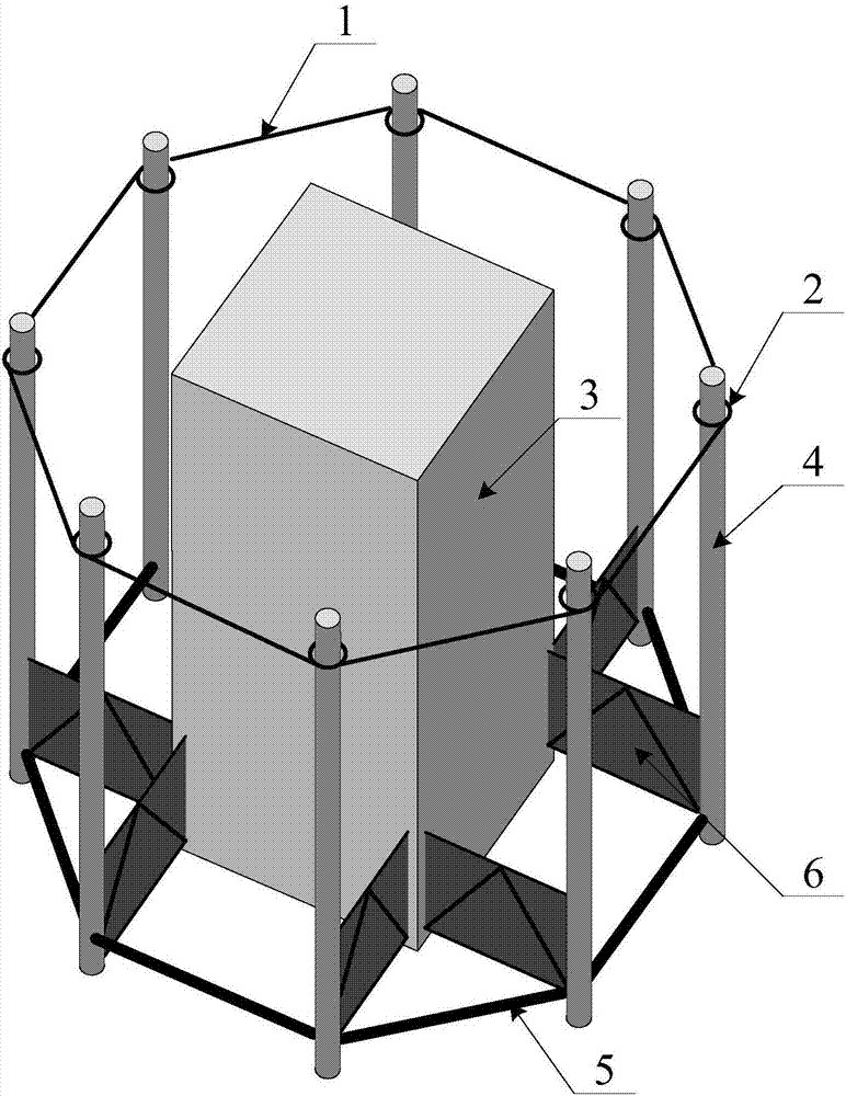 Slidable construction stable annular beam