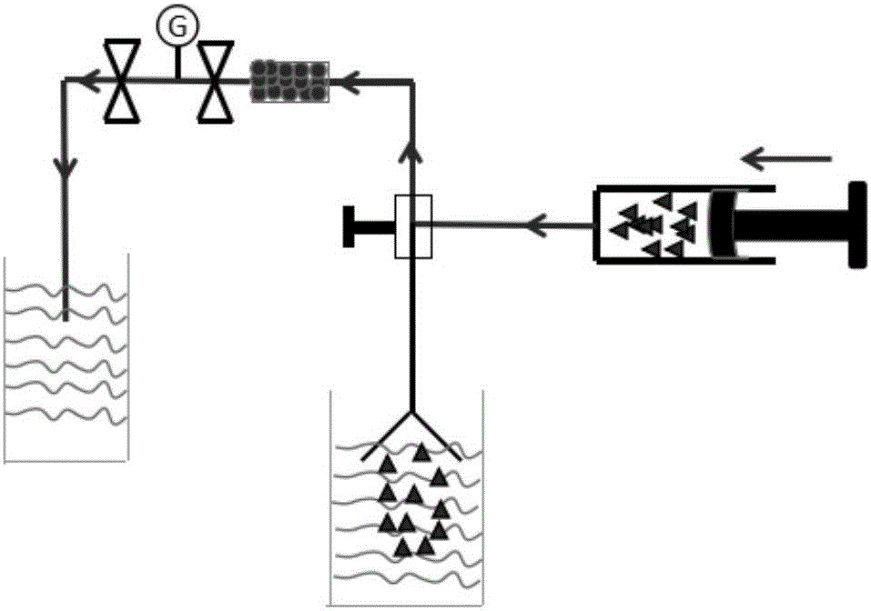 Device and method for collecting bubble gas in geothermal water