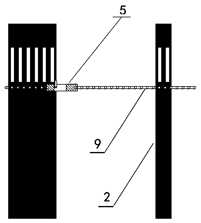 A continuous plate drawing system for a filter press