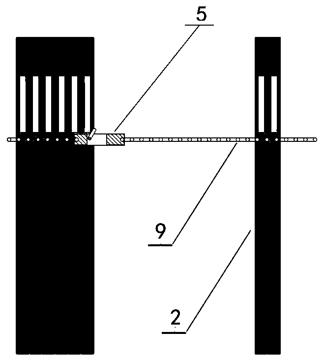 A continuous plate drawing system for a filter press