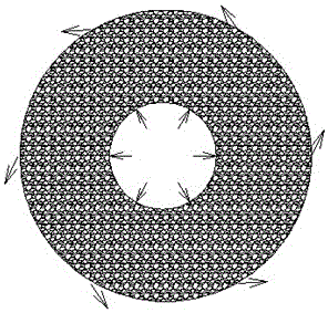 Device and method for cooperatively removing gaseous pollutants by plasma-supergravity coupling