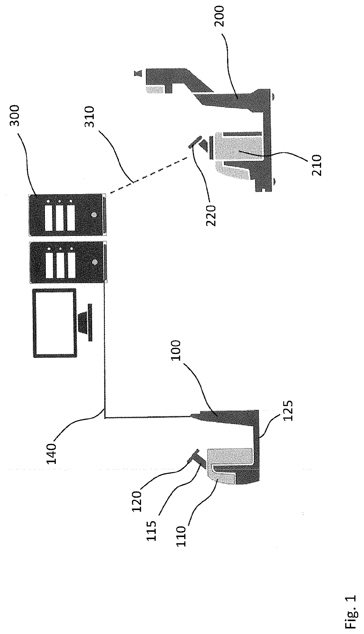 Device and method for remotely controlling an industrial truck