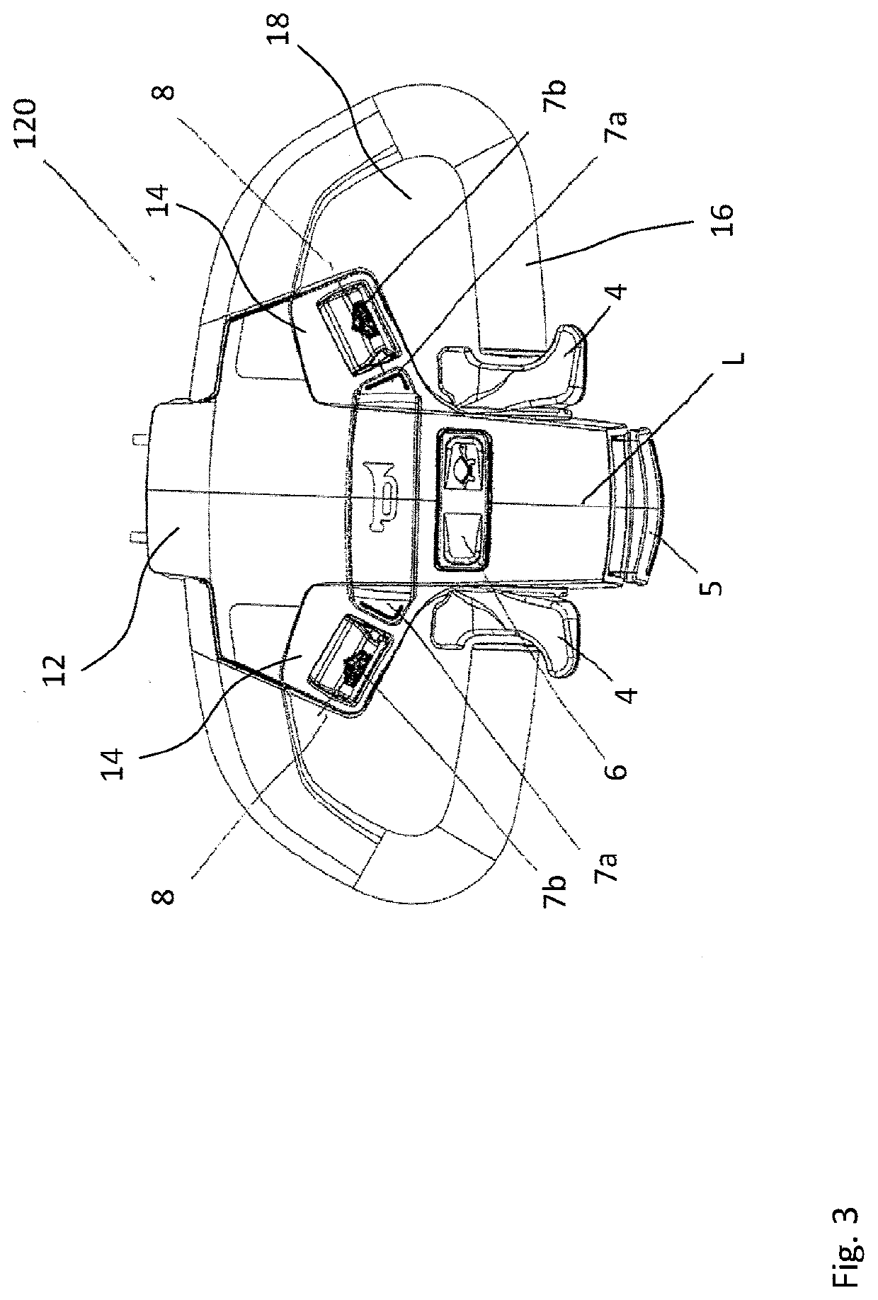 Device and method for remotely controlling an industrial truck