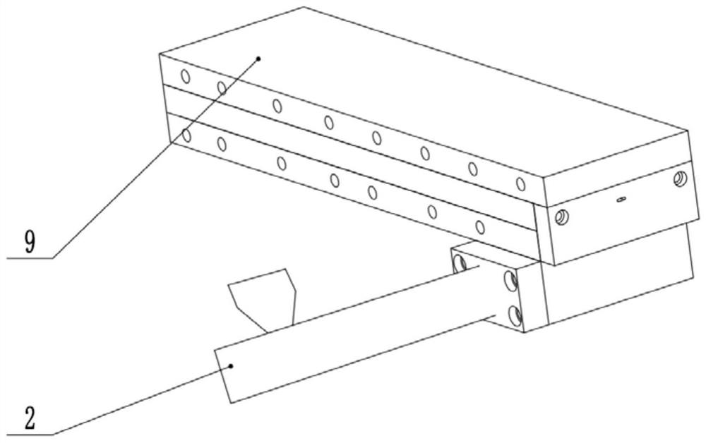 A 3D printing device and process for continuous fiber melt impregnation