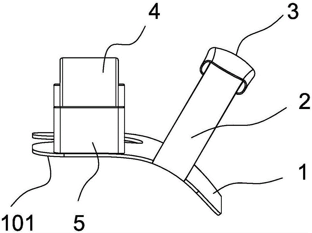 Guitar playing string pressing training device