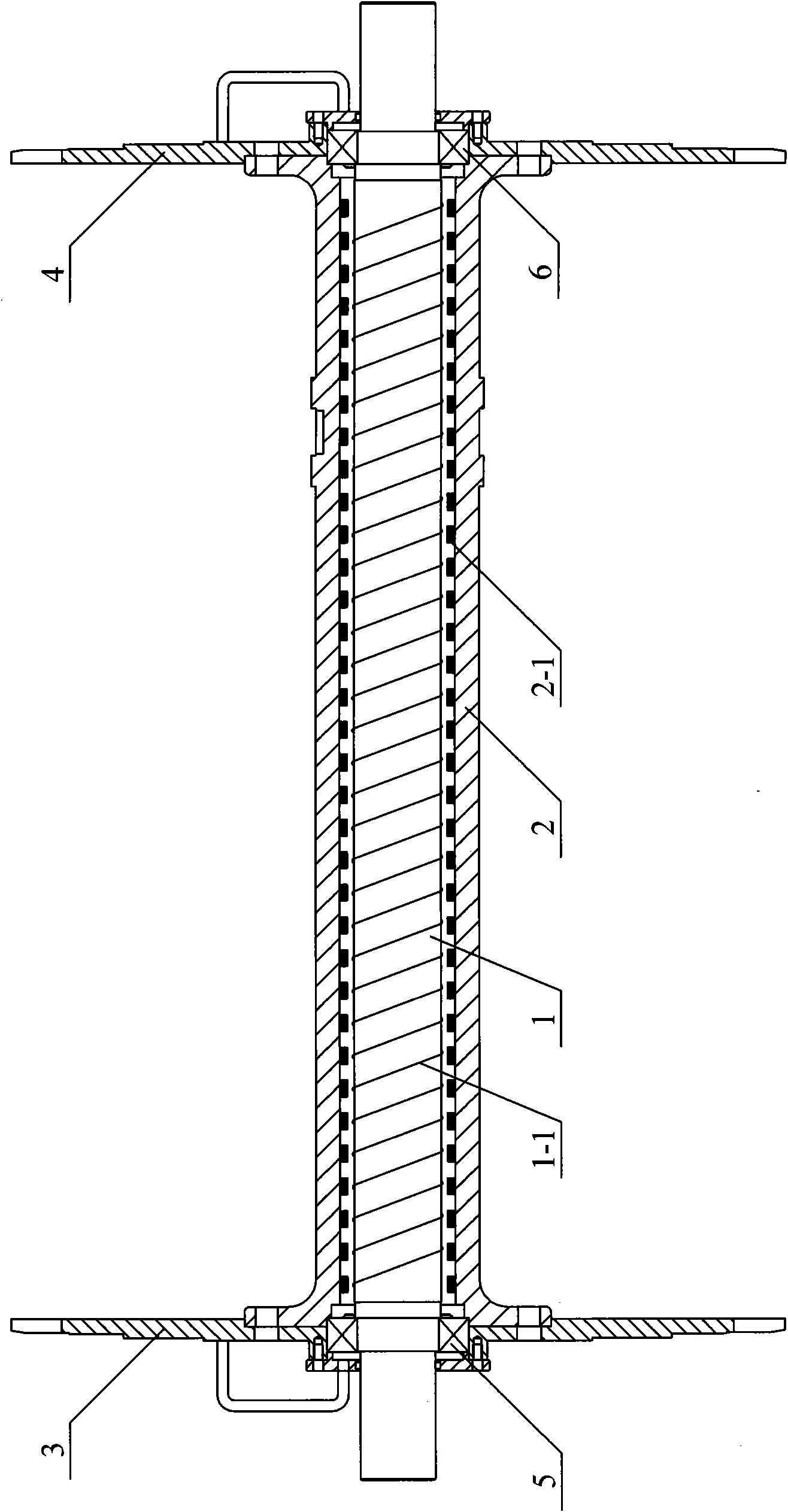 Driving device of escalator