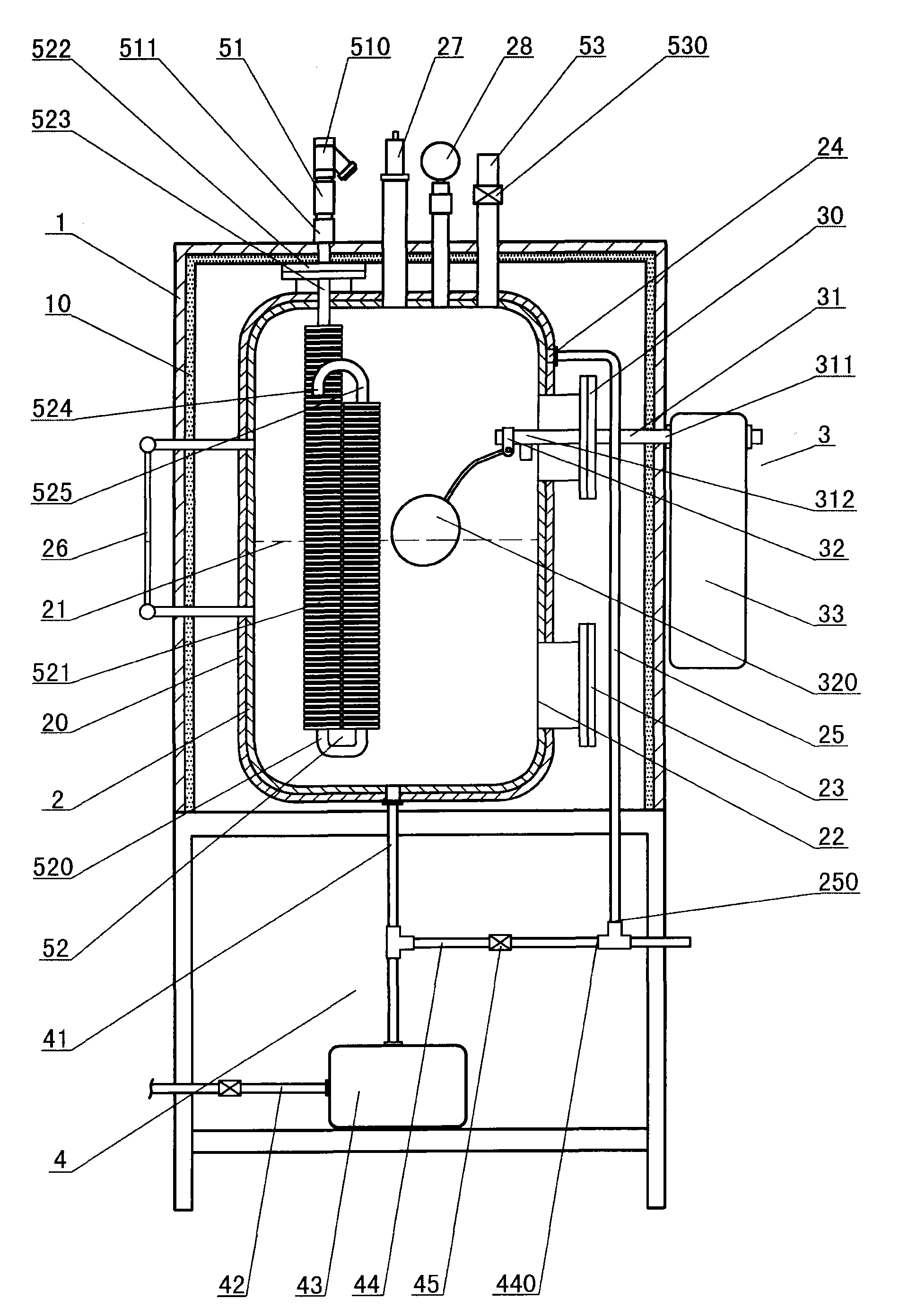 Multifunctional tail vapor surplus heat utilizing device