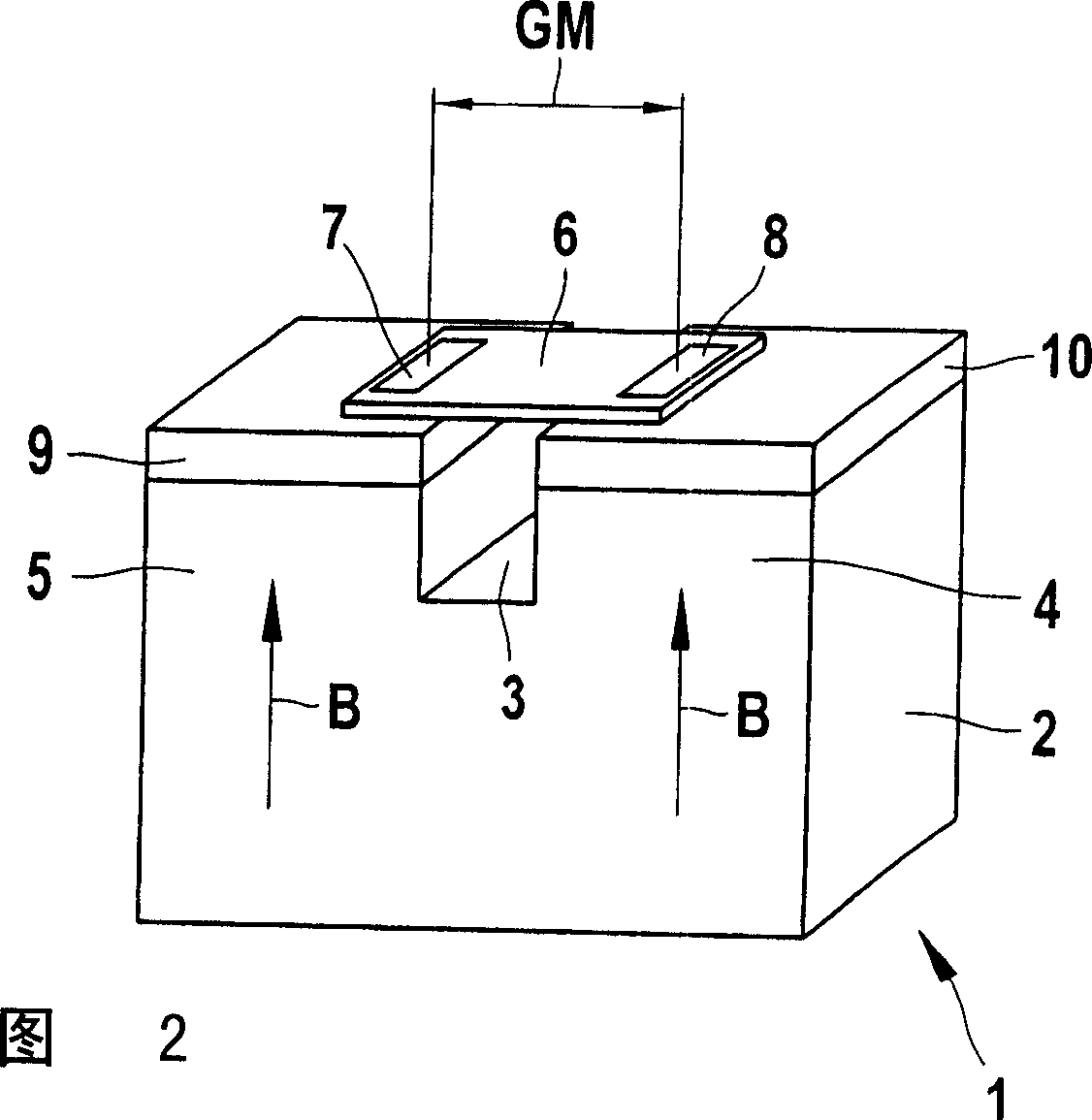 Magnet sensor arrangement