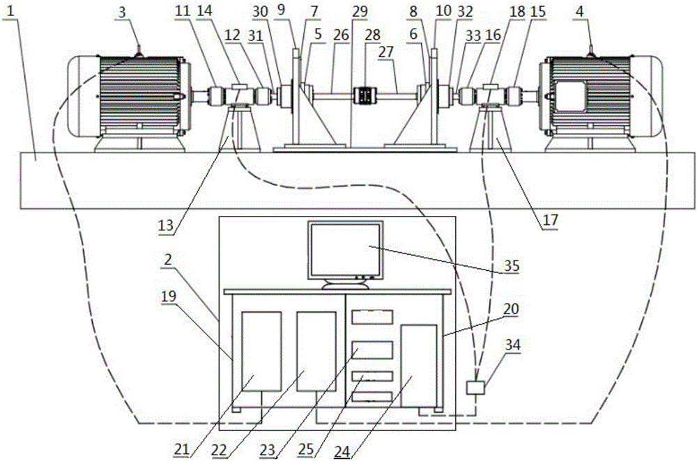 Electrical-closed decelerator accelerated life test system