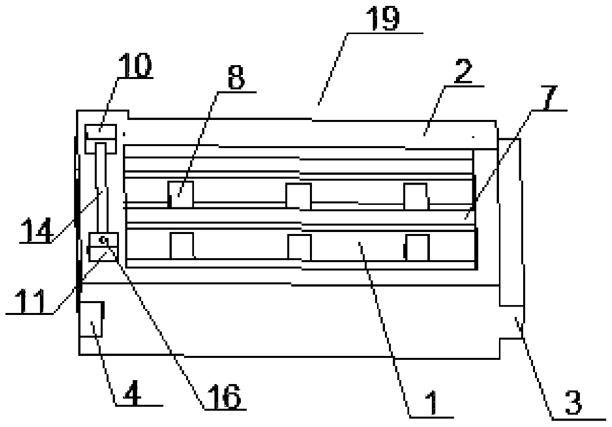 Aluminum template with high use efficiency and relatively material saving